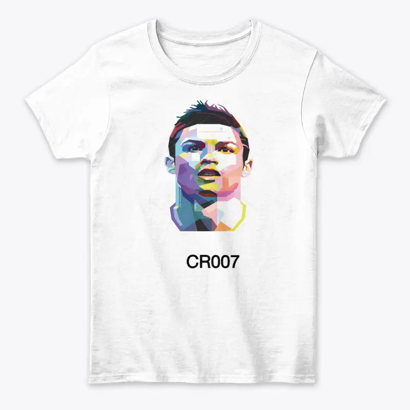 RONALDO 3D PICTURE PRINTED T-SHIRT