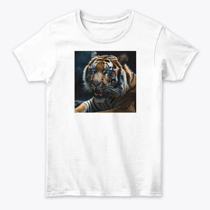 Tiger Printed cotton T-shirts